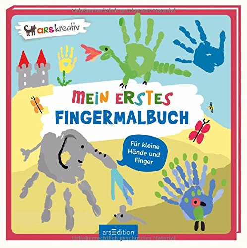 Preisvergleich Produktbild Mein erstes Fingermalbuch