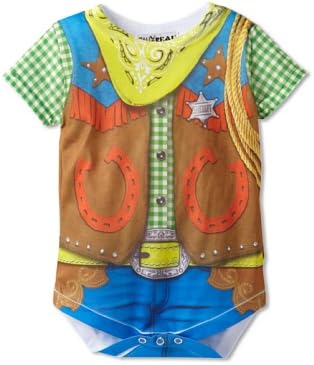 Faux Real Tees Infant Cowboy Romper (6 Months)