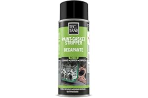 TECTANE SPRAY DECAPANTE PF 118, Elimina Todo Tipo de Residuos Difíciles, para Metal, Madera, Vidrio, Cerámica, Polietileno y Polipropileno, Descarbonizante, Interior y Exterior, Bote 400 ml