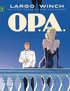 jaquette livre Largo Winch - tome 3 - O.P.A. (grand format)