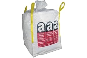 BULTO Big-Bag 90x90x110 cm ASBEST, beschichtet, Schürze, SWL 1 t, SF 5:1