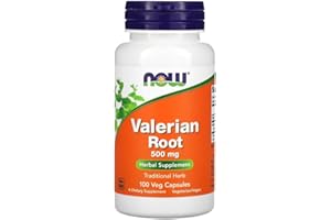 NOWFOODS Now Foods – Valerian Root | Natural Sleep Aid and Relaxation Support – 500mg, 100 Veg Capsules