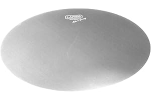 Lares Bandeja redonda para tartas de acero inoxidable, diámetro: 25 cm, fabricado en Alemania