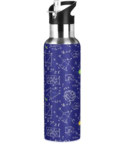 Borraccia Termica 600ml Acciaio Inox Con Astronauta - Isolata Per Bevande Caldo/Freddo, Senza BPA - 3