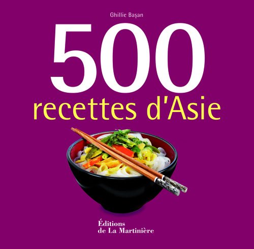 couverture de : 500 recettes d'Asie