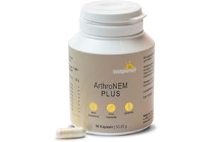 WELLPURSAN GMBH Wellpursan ArthroNem Plus - 90 Gelenkkapseln zur Unterstützung bei Arthrose & Gelenkschmerzen, Gelenk-Komplex mit MSM & Vitamin C, Nahrungsergänzung für Gelenke und Knorpel