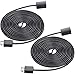 Produktbild SNES Classic Mini / NES Classic Extension Cables - Twitfish 3M Extension Cables (2X Black Extension Cables for SNES Classic Mini & NES Classic Mini Controller)