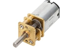 WALFRONT DC 6V Getriebemotor N20 300RPM Getriebemotor Mit Niedriger Drehzahl für DIY-Motor