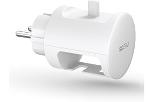 SQERO Caricatore per spazzolini elettrici Oral-B Pro/iO/D con 2 porta spazzolini, stazione di ricarica Oral-B impermeabile IPX6, senza fili