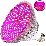 【Fácil de usar】 100W LED Grow light Bulb normas de diseño E26/E27 Base. Voltaje de entrada: AC85 -265V. La instalación es muy conveniente. Solo atornille y vea crecer las plantas. Contamos con certificación CE, FCC, ROHS y 2 años de garantía de calidad.