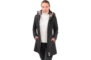 Knuffelwuff Fairfield damska kurtka przejściowa, lekka, oddychająca, wodoszczelna kurtka z bardzo wieloma kieszeniami, do aktywności na świeżym powietrzu, wędrówek, podróży, spacerów z psem