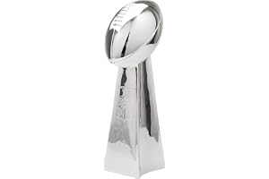 Super Bowl Mästerskapstrofé Replika, Lombardi Pokaler Fotboll Samlarobjekt Souvenir för Hem Kontorsdekoration, Perfekt Gåva för Fantasy Football Fans