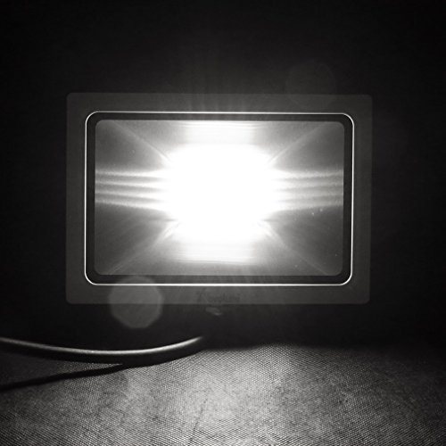 Novolumi® 20W Kaltweiß IP65 LED Wandstrahler Flutlicht Flutlichtstrahler Strahler Scheinwerfer Wasserdicht Baustrahler Für Parkplätzen - 3