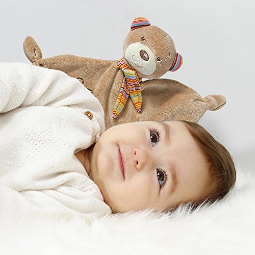 Fehn 160307 Schmusetuch Teddy, camel - 2