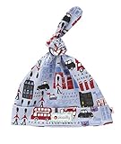 Piccalilly Organic Cotton Blue Boys Piccalilly Circus Knotted Hat