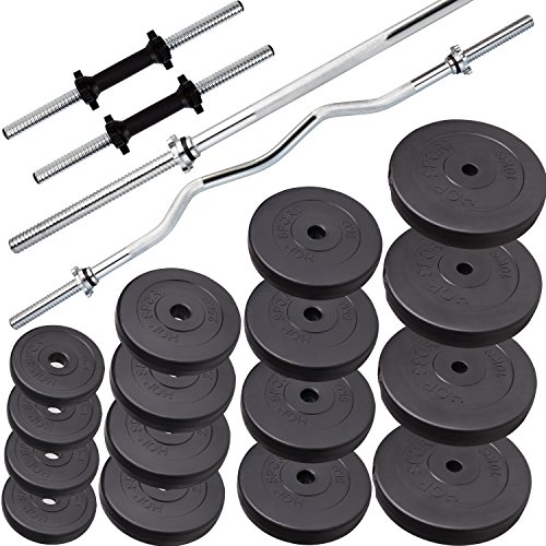 Hop-Sport zusammenklappbare Hantelbank HS-1055 mit Butterfly und Beincurler Inkl. 39,5 kg – 134,5 kg zur Wahl Lang- , Curl- & Kurzhantelstange - 2
