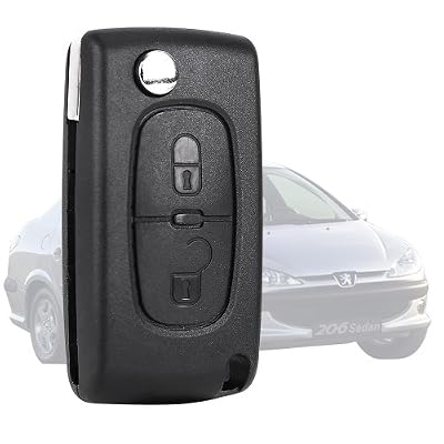 SurePromise One Stop Solution for Sourcing Coque pour cle telecommande PEUGEOT 206 107 207 307 407/ CITROEN C2 C3 C4 C5 C6 FOB Case 2 boutons Remote Key