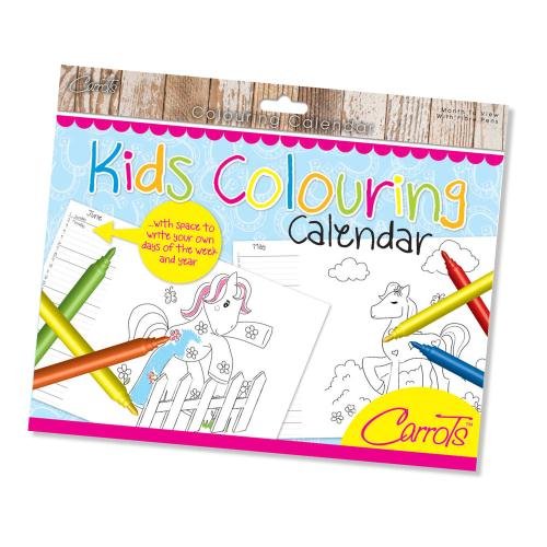 Preisvergleich Produktbild Carrots Mädchen Farbgebung Kalender, Mädchen, Colouring, mehrfarbig