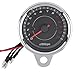 Produktbild Hot Universal Motorrad Motorrad Hintergrundbeleuchtung LED 12 V Tachometer Tacho Tacho Gauge Hohe qualität Neue Dropping Verschiffen