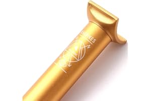 KHEBIKES KHE PIVOTAL BMX Tige de Selle 200mm 25,4mm 7005 Aluminium Seulement 138g Or anodisé