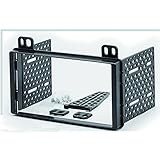 DIN / 1-DIN carav 11–536 Doppel DIN Autoradio Radioblende DVD Dash Installation Kit für Nissan Micra (K13), März (K13), Note (E12), Versa (E12) 2013 + mit Ablagefach Faszie mit 173 * 98 mm