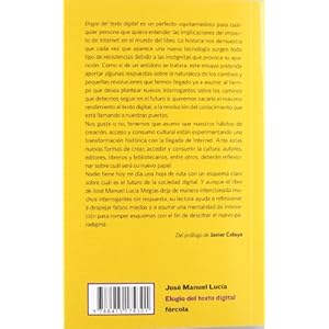 Elogio del texto digital: Claves para interpretar el nuevo paradigma