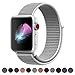 Produktbild HILIMNY Für Apple Watch Armband 38MM, Ersatz für iwatch Armband Series 3, Series 2, Series 1 (Muschel, 38MM)