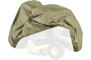 Pyle PCVLTR11 - Copertura universale per trattorino tosaerba, impermeabile, in tela di grado marino, resistente alle intemperie con protezione dalla polvere, per interni ed esterni, protezione per