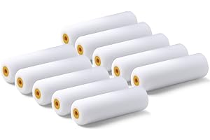 Schuller Eh'klar 22490 Lackwalze Superfein Bügelseitig Gerundet 10 Stück, 110 mm