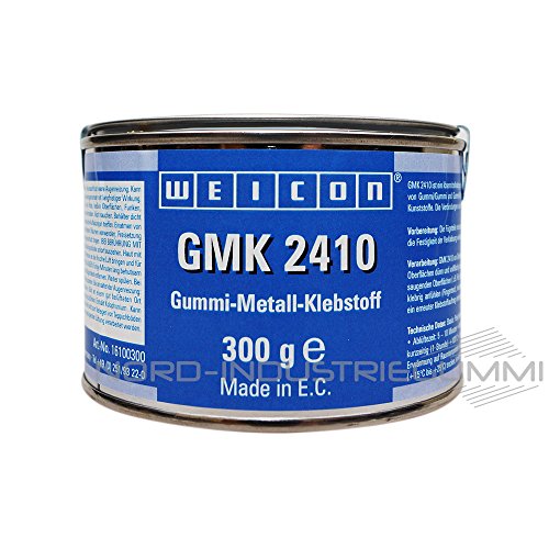 Preisvergleich Produktbild WEICON 300g GMK 2410 Klebstoff für Gummimatten / Gummi-Metall-Klebstoff