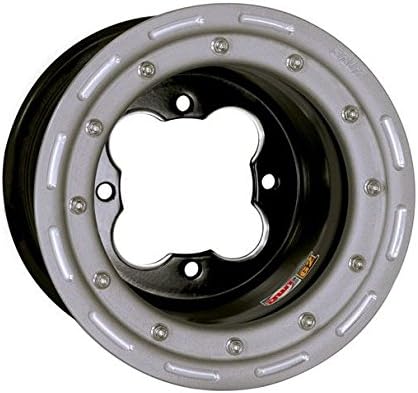 DWT G2 Black 9X8 4/110 3+5 Beadlock Quad Wheel
