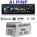 Produktbild BMW X3 E83 - Autoradio Radio Alpine UTE-200BT Bluetooth USB MP3 | 1-Din PKW KFZ 12V Einbauzubehör - Einbauset