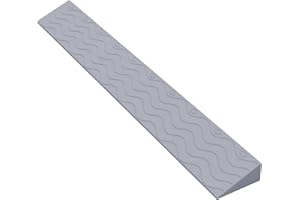 DELURA Türschwellenrampe Rollstuhlrampe, Rampe Rollstuhl, Schwellenrampe, Türschwellenrampen Schwellenrampe, Türschwellenrampe Saugroboter, Schwellenrampe Rollstuhlrampe Türschwelle, Rampe Türschwelle