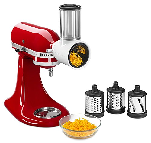 Preisvergleich Produktbild KitchenAid RKSMVSA Fresh Prep Hobel / Aktenvernichter, Weiß (erneuert)