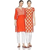 Amazon Brand- Myx Women's Straight Kurta