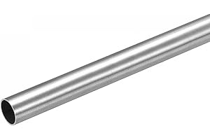 sourcing map 316 Acier Inox Tube 7mm OD 0.5mm Paroi Épaisseur 250mm Longueur Tuyau