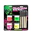 Produktbild Halloween Neon UV Liquid Latex Glow in the Dark Black Light Body Paint Kit