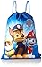 Produktbild Paw Patrol Rubble, Marshall und Chase, Polyester, 38 x 28 cm, Turnbeutel, Blau