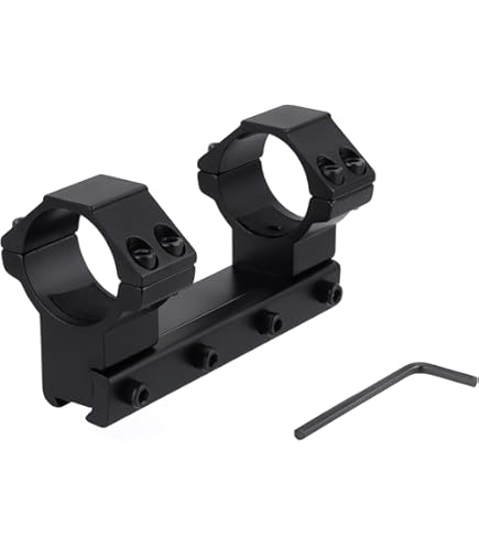 Trirock Scope Ring Mount Kit - Rote Halterung Für Taschenlampen & Optiken