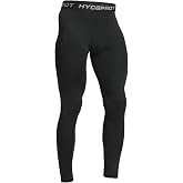 HYCOPROT Men's Compression Pants Quick Dry Workout Sports Pants Leggings Running Basketball Running Fitness Yago