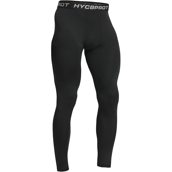 Towintec Heren One Leg Compressie Panty met Zakken Leggings Hardlopen Sneldrogend Lichtgewicht Ademend Onderbroek Basketbal Compressie Broek Fitness Training Gym, Zwart-links lang, S