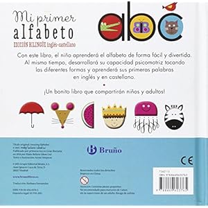Mi primer alfabeto (edición bilingüe inglés-castellano)