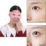 Anti Envejecimiento turmalina magnético de ojo de masajeador de ojos Máscara Máscara Gafas de imanes, apto para Home uso caliente o fría