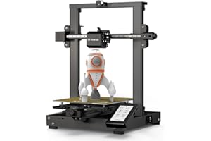 Voxelab 3D-Drucker Aquila D1, automatische Nivellierungs-3D-Drucker mit Linearführung, Dual-Gear-Direktextruder, 300℃ Hochtemperaturdruckunterstützung mehrere Filamente, Druckgröße 235x235x250mm