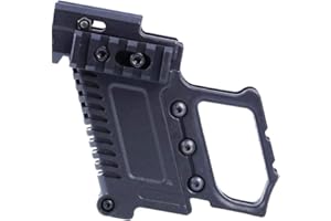 Tactical Area ABS Pistolen-Karabiner-Kit-Halterung mit Schienenmontage für G17 G18 G19 GBB-Serienzubehör