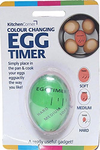 Dealglad Magic Practical Kitchen Color Changing Egg Timer Cook Boiled Eggs Thermometer