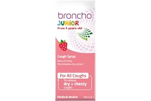 BRONCHOSTOP Broncho Junior Cough Syrup for Children, 200 ml