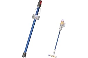 Pulyibo Tube Extension pour Dyson V12 Detect Slim Aspirateur, Pièces de Rechange, Tube Prolongateur Rallonge Accessoire, 74cm - Bleu