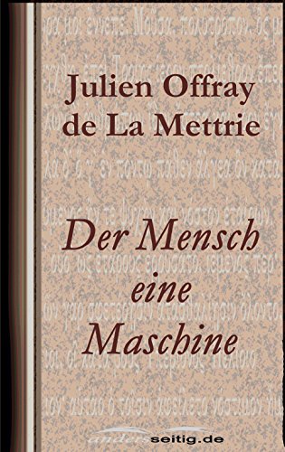 Download Der Mensch eine Maschine Download Der Mensch eine Maschine