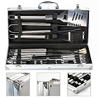 IBUYTOP BBQ Grill Werkzeug Set Grill Grill Utensilien Outdoor Grill Edelstahl Zubehör Grillen Tool Kit in… – Bild 2